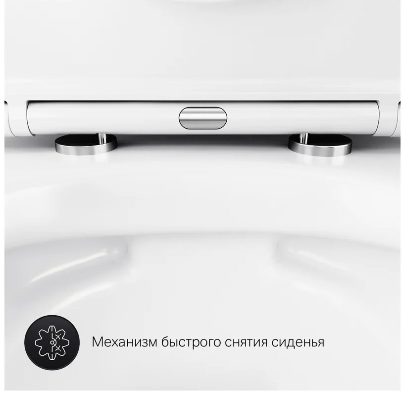 Унитаз AM.PM C741701SC Sense FlashClean белый купить,NaN