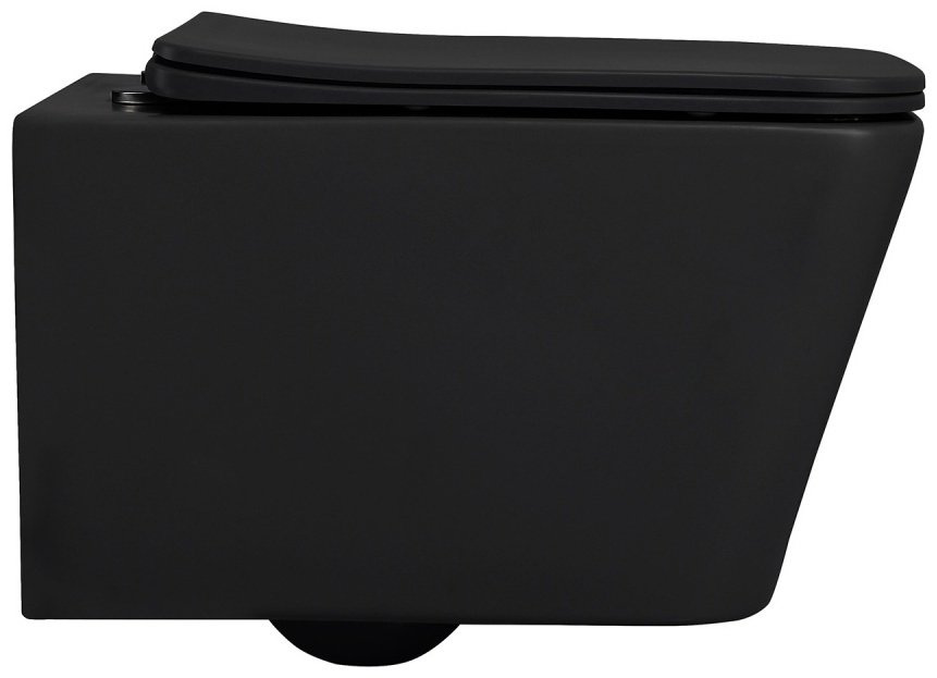 Унитаз Abber Rechteck AC1201MB черный купить,143700