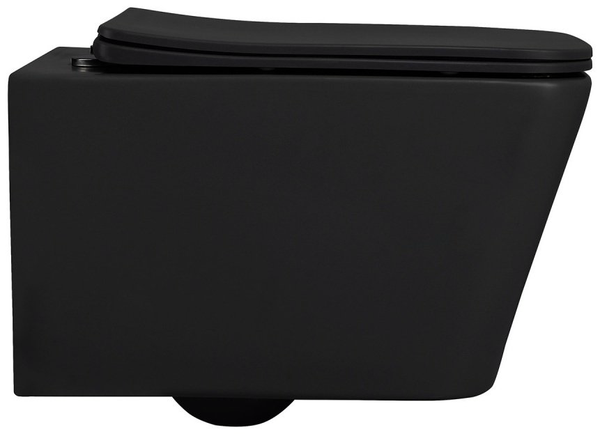 Унитаз Abber Rechteck AC1201MB черный купить,143700