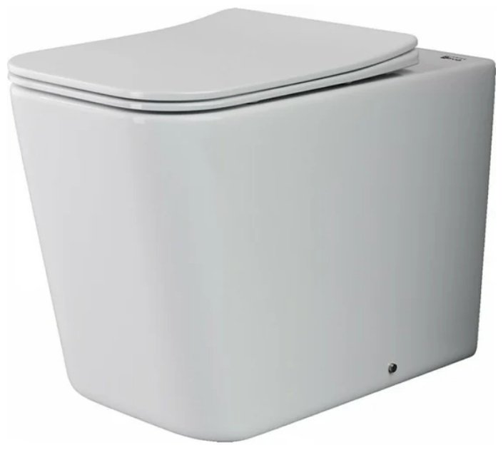 Ceramicanova унитаз Cubic Rimless CN1803-B, санфарфор