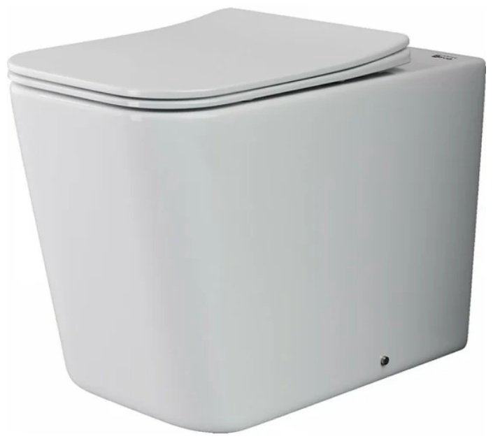 Унитаз Ceramicanova Cubic Rimless CN1803-B белый купить,NaN