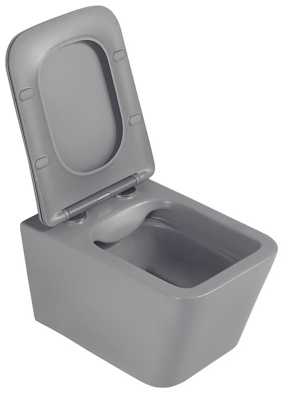 Унитаз Abber Rechteck AC1201MG серый купить,NaN