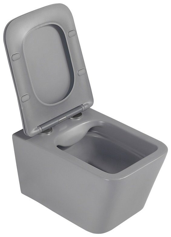 Унитаз Abber Rechteck AC1201MG серый купить,NaN