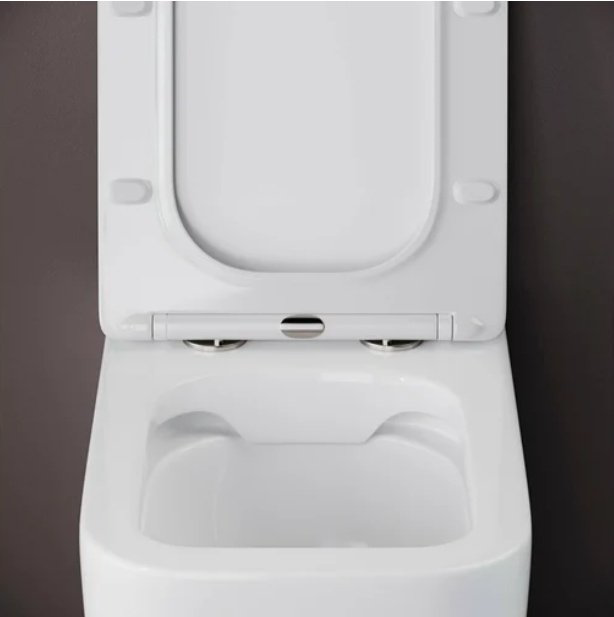 Унитаз Ceramicanova Cubic Rimless CN1803-B белый купить,NaN