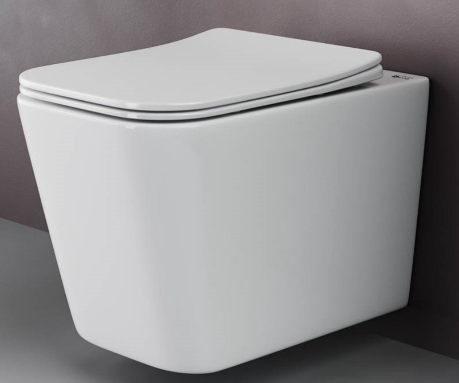 Унитаз Ceramicanova Cubic Rimless CN1806 белый купить,255100