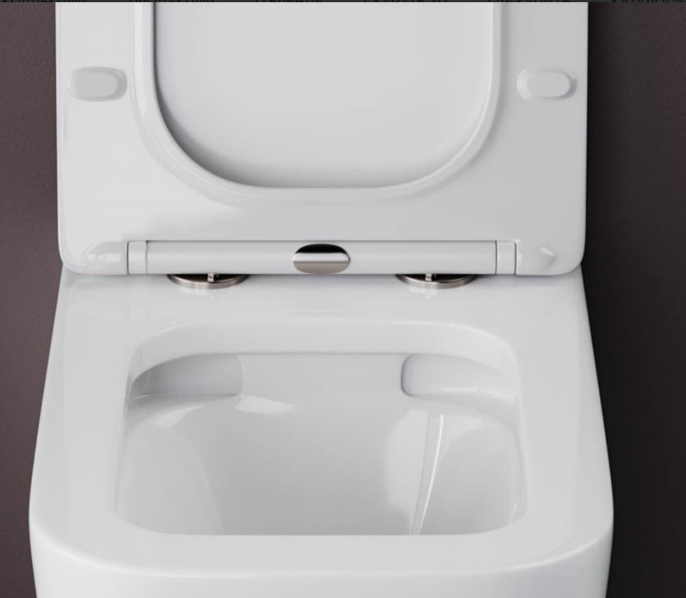 Унитаз Ceramicanova Cubic Rimless CN1806 белый купить,255100