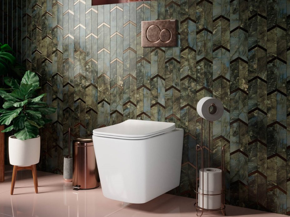 Унитаз Ceramicanova Cubic Rimless CN1806 белый