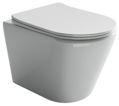 Унитаз Ceramicanova HighLight Rimless CN1804 белый купить,239500