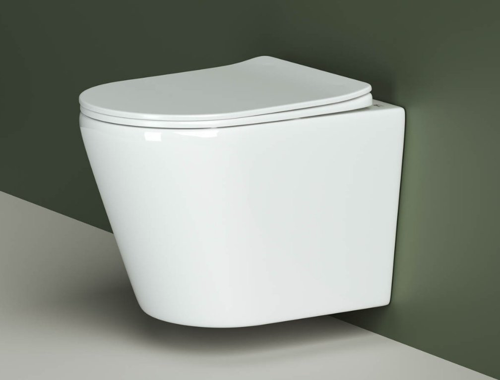 Унитаз Ceramicanova HighLight Rimless CN1804 белый купить,239500