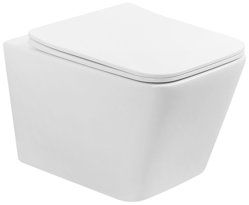Унитаз Abber Rechteck AC1201T белый