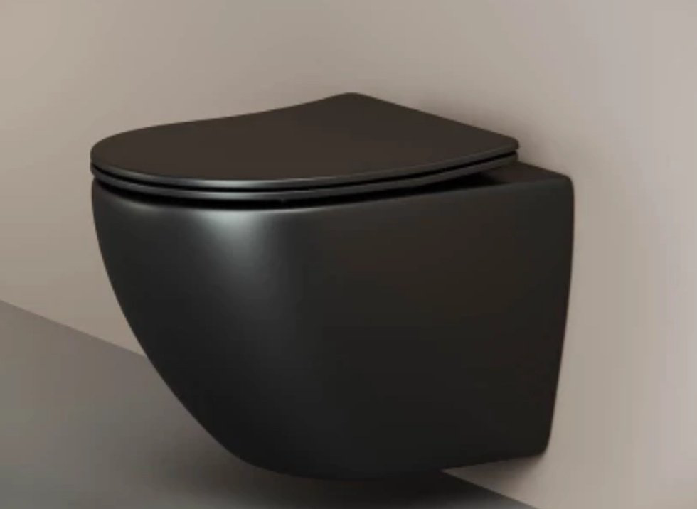 Унитаз Ceramicanova Metropol Rimless CN4002MB черный купить,387510