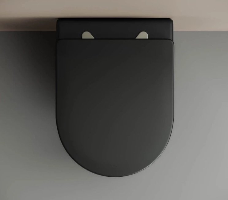 Унитаз Ceramicanova Metropol Rimless CN4002MB черный