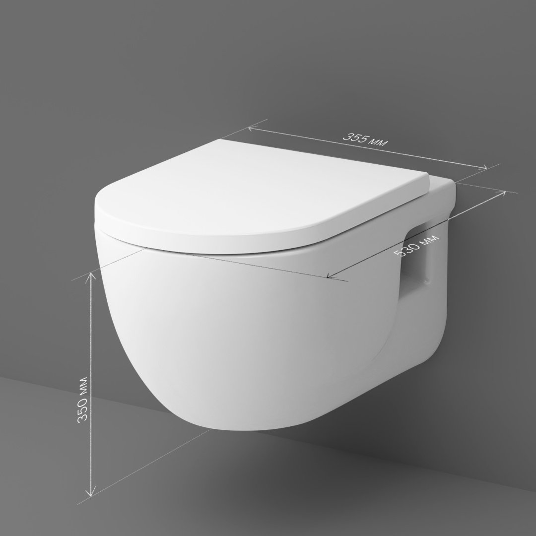 AM.PM унитаз C801701SC, санфарфор купить,0