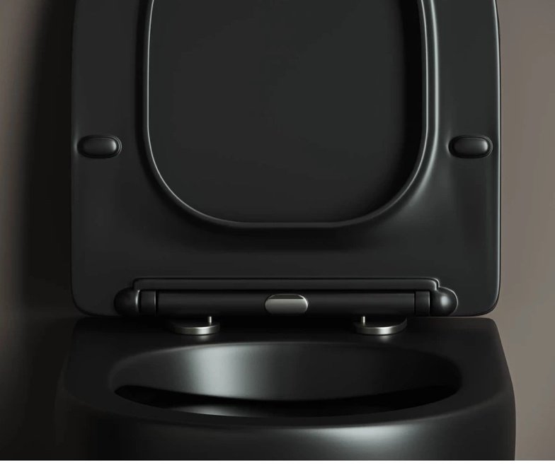 Унитаз Ceramicanova Metropol Rimless CN4002MB черный