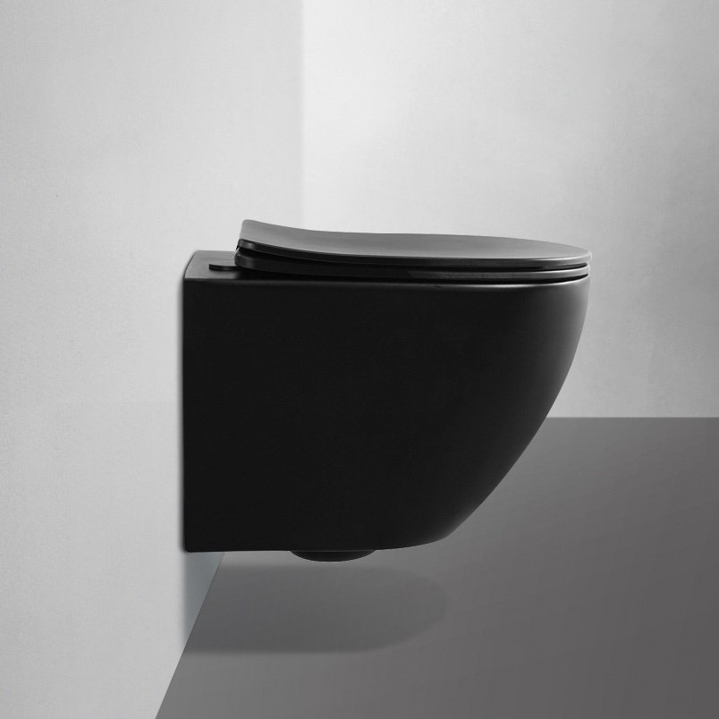 Унитаз Abber AC1100MB черный купить,135100