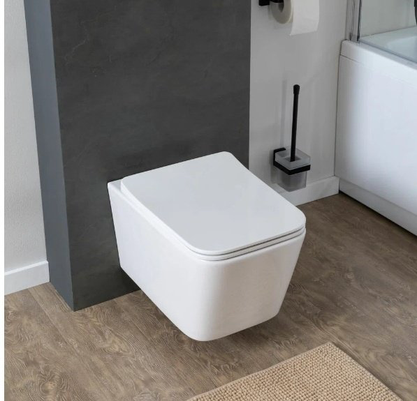 Унитаз Aquanet Tavr 2.0 W Soft Close-SLIMSEAT белый купить,NaN