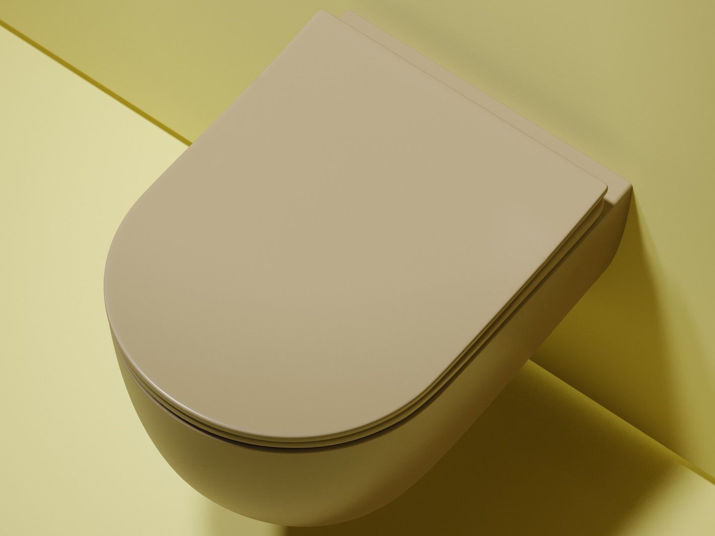 Унитаз Ceramicanova Modena Rimless коричневый