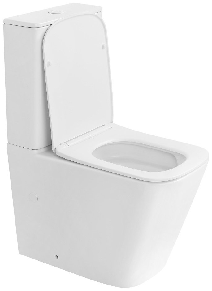 Abber унитаз Rechteck AC1210TMW, керамика купить,0