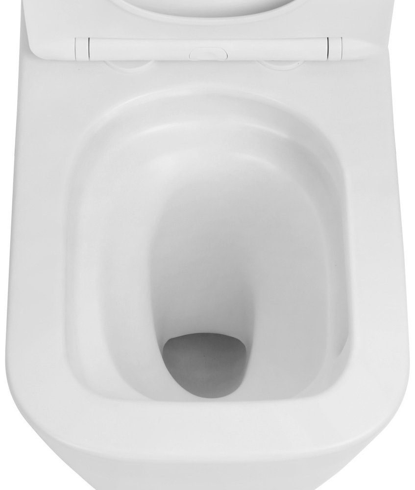Abber унитаз Rechteck AC1210TMW, керамика купить,0