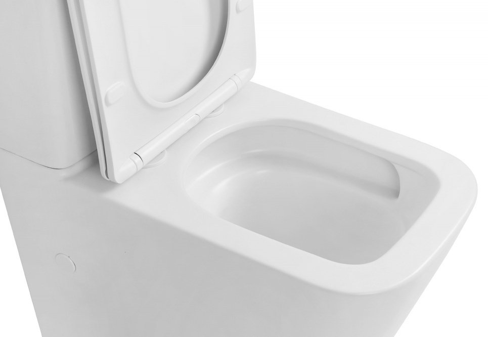 Abber унитаз Rechteck AC1210TMW, керамика купить,0