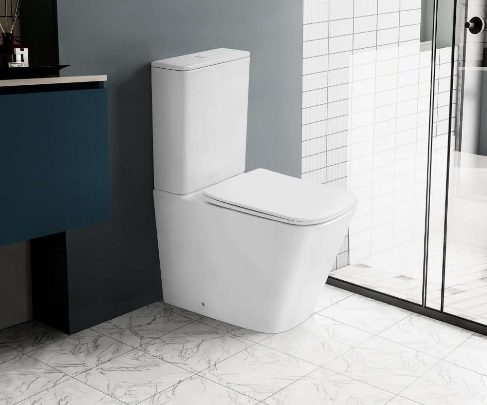 Унитаз Abber Rechteck AC1210TMW белый купить,315800
