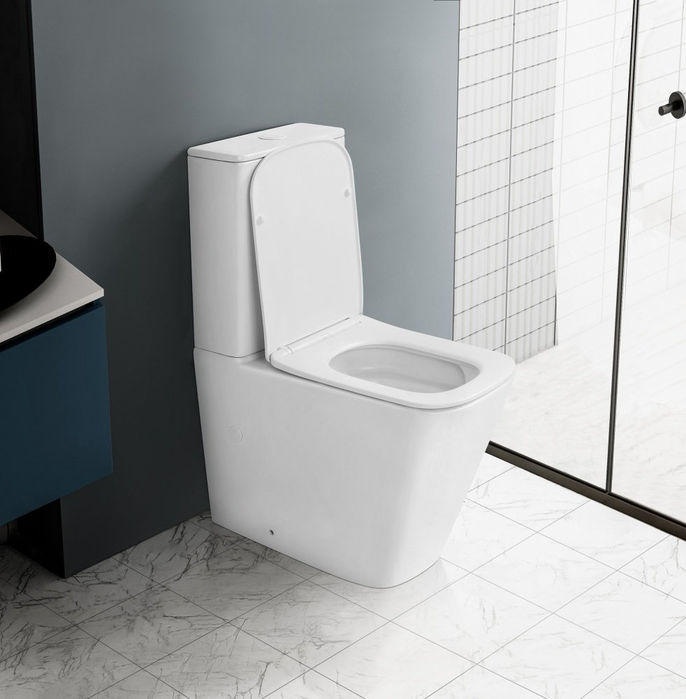 Унитаз Abber Rechteck AC1210TMW белый купить,315800