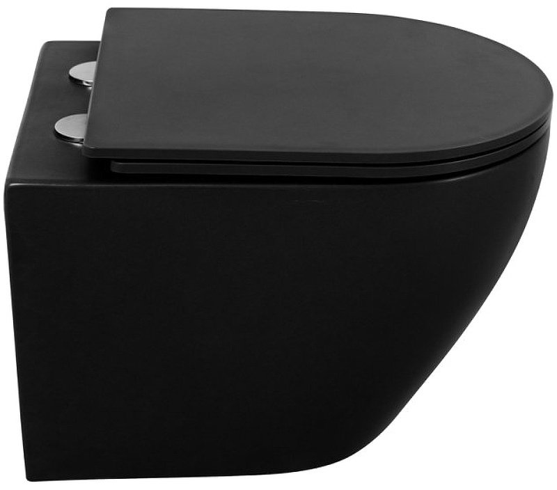 Унитаз BelBagno BB062CHR-MB черный купить,NaN