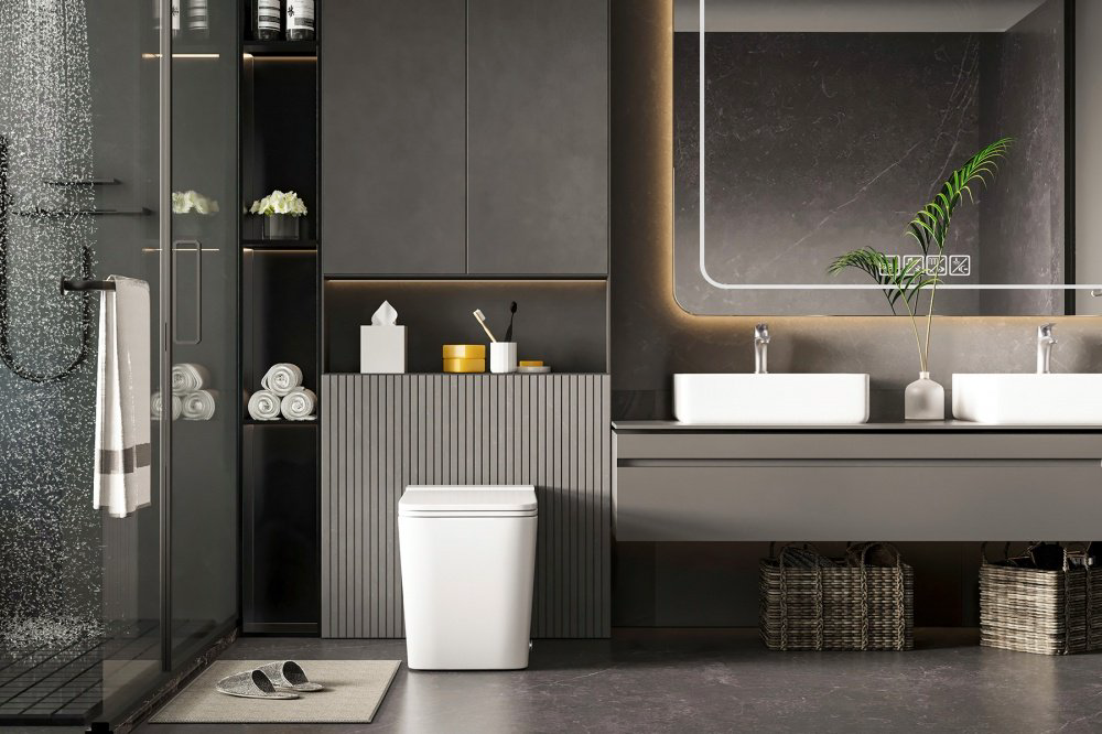 Унитаз Abber Rechteck AC1212P белый - ForteMarket Унитаз Abber Rechteck AC1212P белый купить,213070
