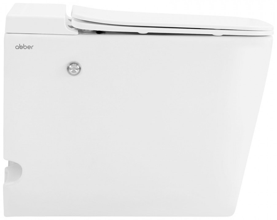 Унитаз Abber Rechteck AC1213P белый