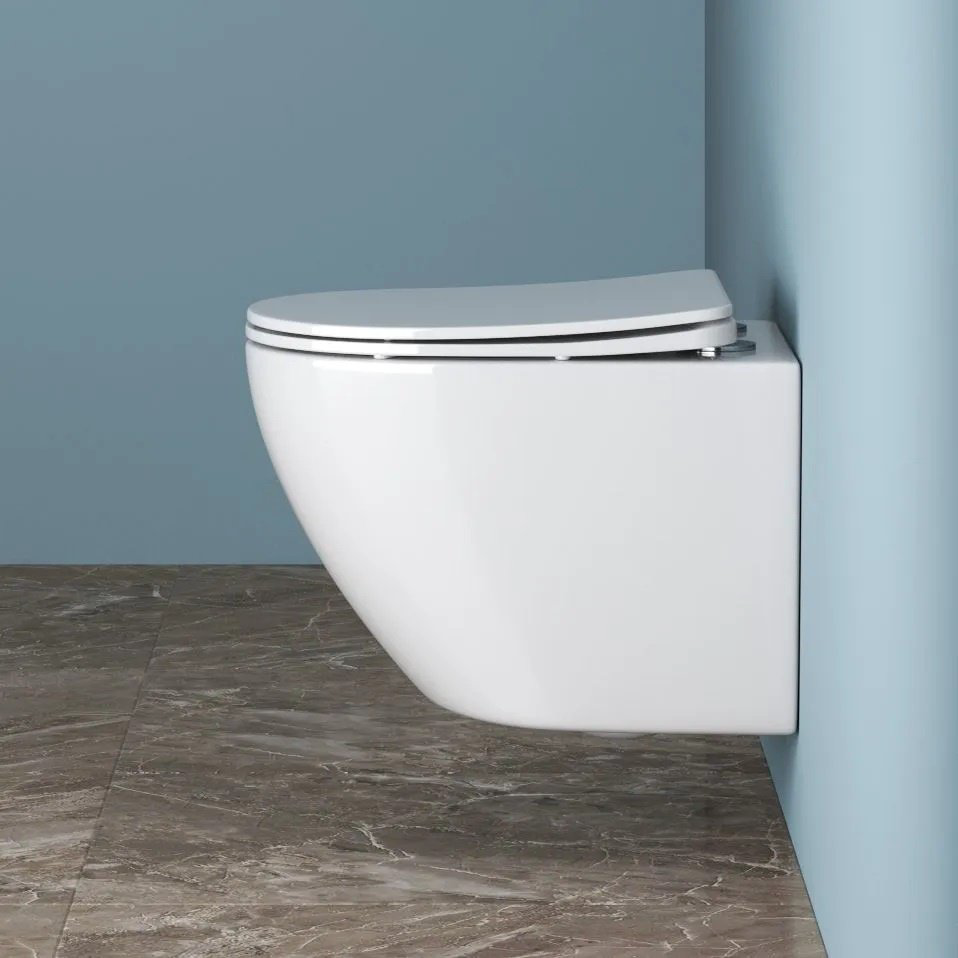 Унитаз BelBagno BB3105CHR/SC/SET.026-081 белый купить,NaN
