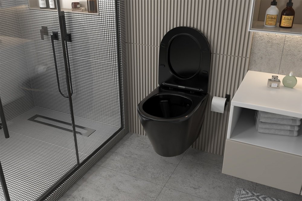 Abber унитаз AC1102MB керамика - ForteMarket Abber унитаз AC1102MB керамика купить,0