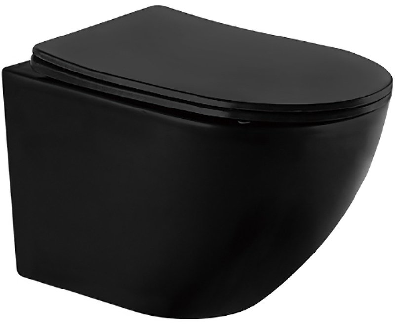 Унитаз с инсталляцией Abber AC1100MB-AC0105-AC0121MB черный купить,438600