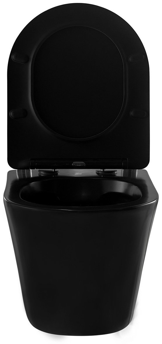 Унитаз Abber AC1102MB черный купить,242600