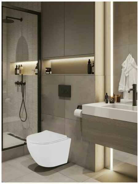 Унитаз BelBagno BB3105CHR/SC/SET.026-081 белый купить,NaN