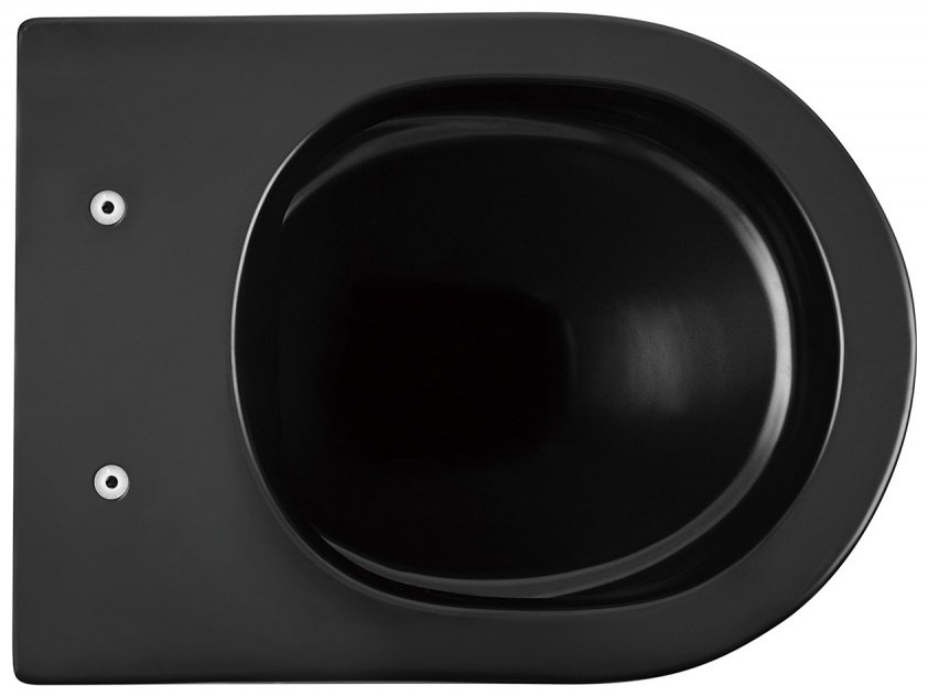 Унитаз Abber AC1102MB черный купить,242600