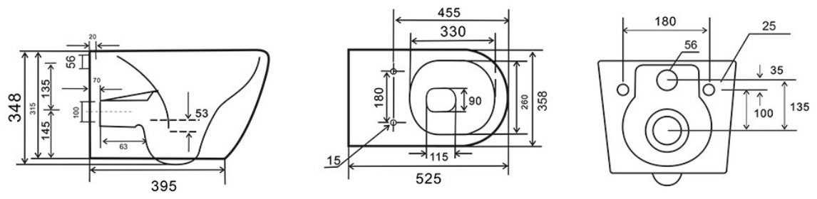 Унитаз Calypso CS3210UQ-MW-TK(OK) белый купить,NaN