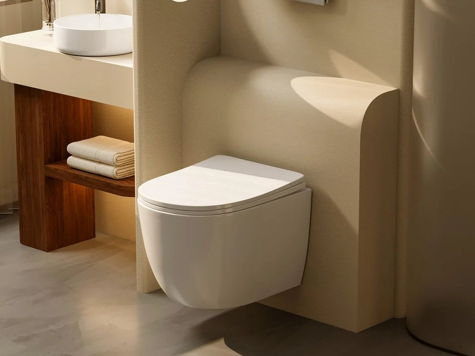 Унитаз Abber AC1100T с инсталляцией белый купить,226500