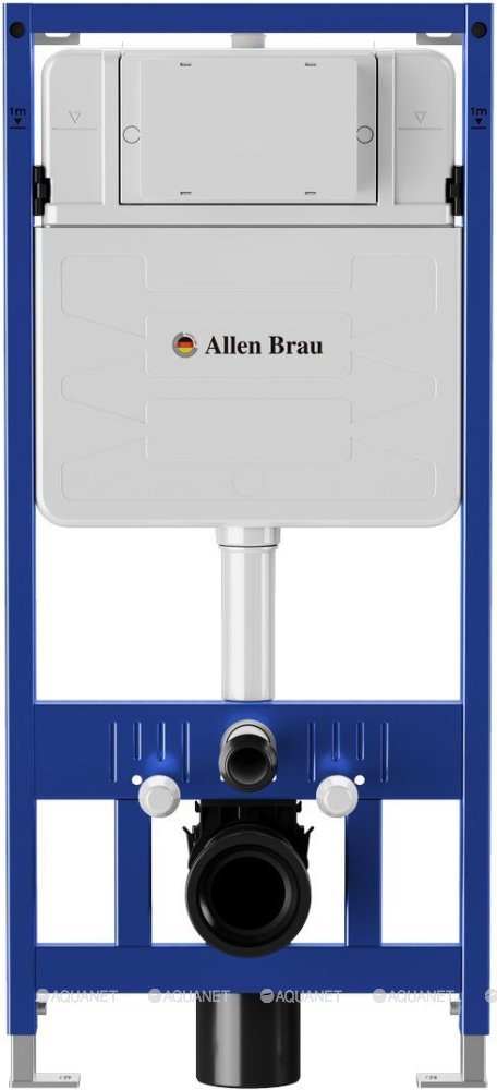 Унитаз Allen Brau 9.11100.20 с инсталляцией белый