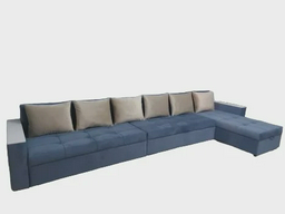 Диван Kazz Mebel Ягуар 400170 400x90 см синий