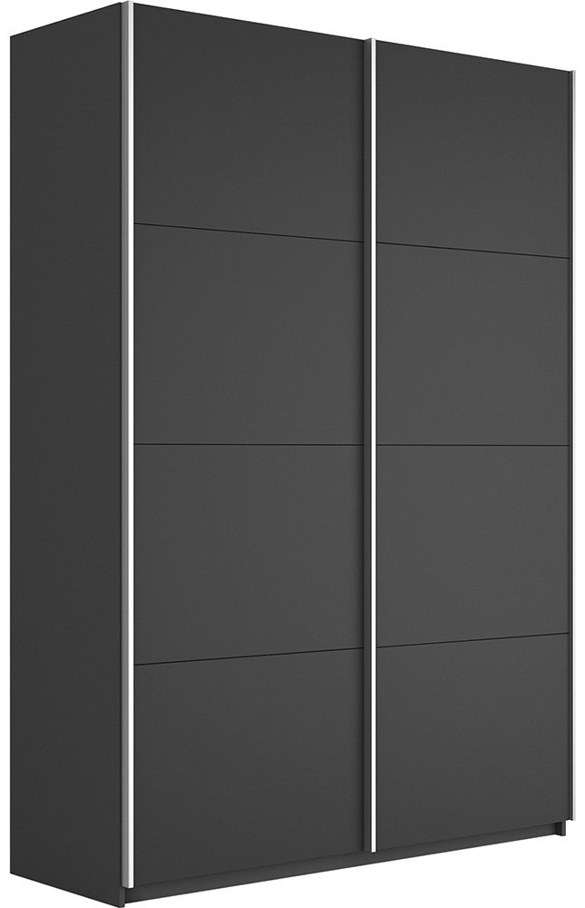 Шкаф-купе Мебель Азии Прайм 2-120, 120x230х57 см, черный