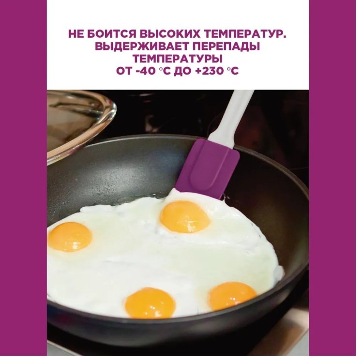 Лопатка PATERRA пластик, силикон, 1 шт - ForteMarket Лопатка PATERRA пластик, силикон, 1 шт купить,0