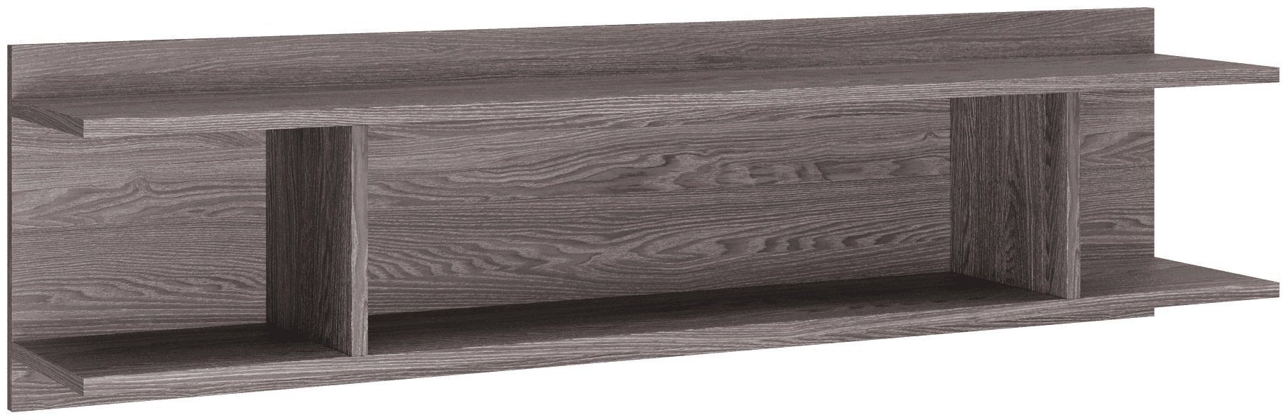 Полка Мебель Азии Авила, 130x22x34 см, серый, коричневый