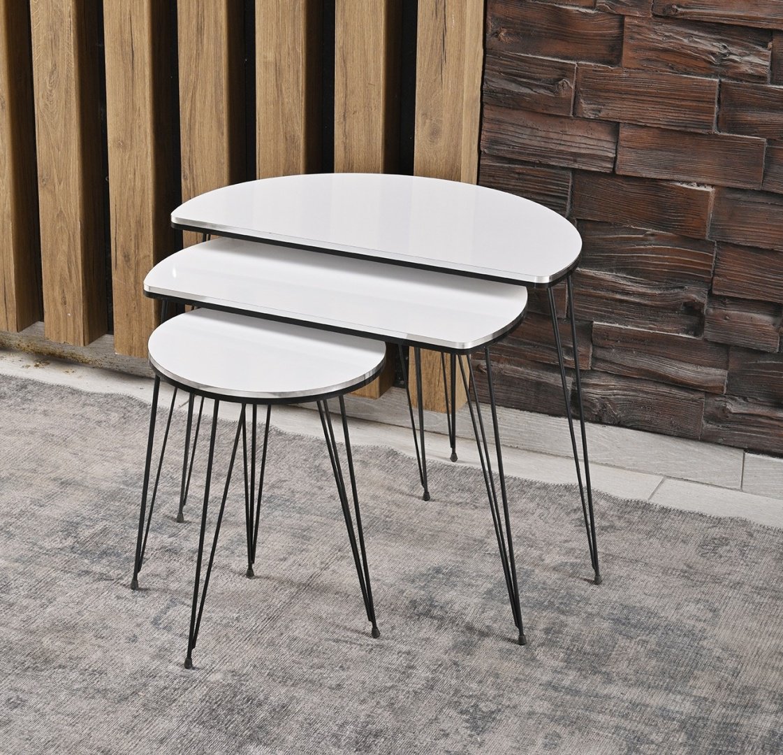 Мебель Азии KD-AHM0109, 60x40x53, белый, золотой