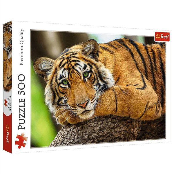  Пазл Trefl Frozen Портрет тигра 500дет купить,NaN
