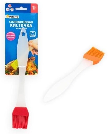Кисть кулинарная PATERRA пластик, 1 шт