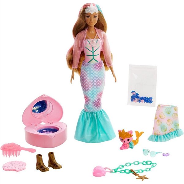 Кукла Barbie Colour Reveal Невероятный сюрприз русалка купить,NaN