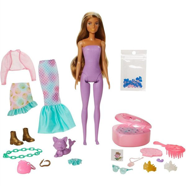 Кукла Barbie Colour Reveal Невероятный сюрприз русалка купить,NaN