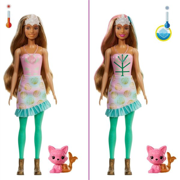 Кукла Barbie Colour Reveal Невероятный сюрприз русалка купить,NaN