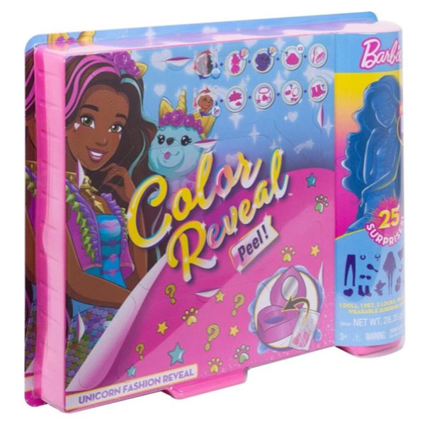 Кукла Barbie Colour Reveal Невероятный сюрприз единорог купить,NaN