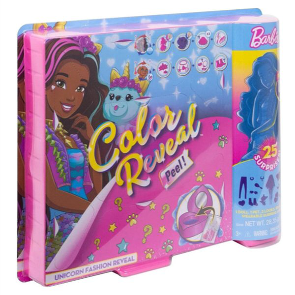 Кукла Barbie Colour Reveal Невероятный сюрприз единорог купить,NaN